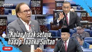 PM Anwar Ibrahim sekolahkan Kota Bharu dan Pasir Mas dalam isu pengampunan Anwar amp Najib Razak [upl. by Albertine]