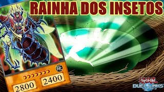 DECK RAINHA DOS INSETOS METAMORFOSEADA  YUGIOH DUEL LINKS [upl. by Coltun]