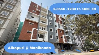 Brand New 3Bhk Flat for Sale in Manikonda  Ready to Move in Hyderabad  8553447777 [upl. by Arinaid514]