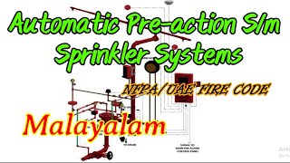 Automatic PreAction System Sprinkler SystemsFire Protection SystemMalayalam [upl. by Aicilyhp]