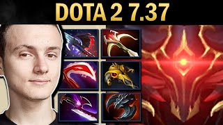 Shadow Fiend Gameplay Miracle with Satanic and Desolator  Dota 2 737 [upl. by Kurtz]