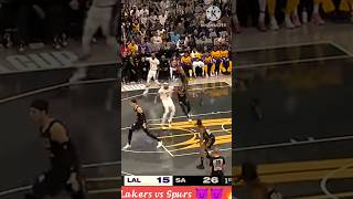 Lakers vs Spurs game highlights 🔥🔥 trending sports nba lakers [upl. by Kenleigh]