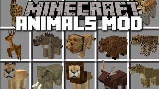 Minecraft ZOO MOD  BREED THE ANIMALS AND WATCH THEM GROW Minecraft [upl. by Sregor]