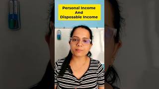 Difference between Personal income amp Disposable Income  Personal income Vs Disposable income short [upl. by Gerick]