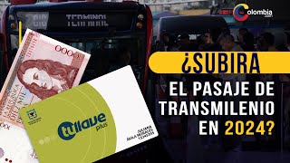 Concejal advirtió que pasaje de TransMilenio estará más caro ¿de cuánto sería el aumento [upl. by Rodi185]