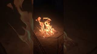 Burning napalm Styrofoam dissolved in acetone bursts into flames [upl. by Ayekam]