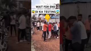 DJ KA SOUND TESTING 😱 remix song shorts trending video djsarzenthemasterofbass Dj sachin babu [upl. by Abe]