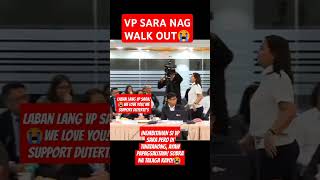 VP SARA NAG WALKOUT duterte vpsara love manifestation congress brave support [upl. by Anderegg]