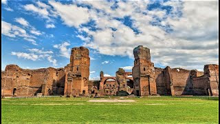 Terme di Caracalla Roman Ruins 2022 [upl. by Ahsiekin]