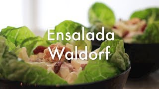 Ensalada Waldorf de Apio y Manzana  Recetas de Cocina ✅ [upl. by Shira]