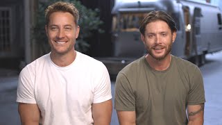 Tracker Justin Hartley on Working With Close Friend Jensen Ackles for First Time Exclusive [upl. by Hsara]