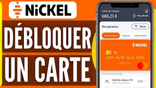 Comment Débloquer Une Carte Nickel  Carte Nickel Bloqué Comment Faire [upl. by Ottinger657]