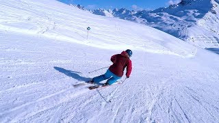 SKIGEBIETSTEST das SPORTLICHSTE Skigebiet  SILVRETTA MONTAFON im Test [upl. by Ylrebmic]