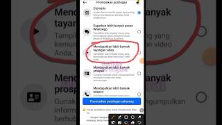 Perbanyak tayangan video reel dan vod dengan cara promosi facebook [upl. by Attlee]