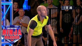 Ninja run Sam Goodall Grand Final  Stage 2  Australian Ninja Warrior 2018 [upl. by Anaiq35]