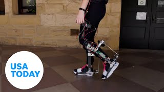 Researchers design walking device to assist with mobility issues  USA TODAY [upl. by Sidon732]