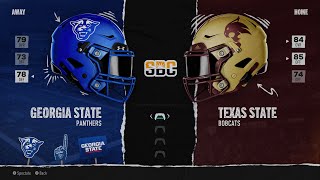 Georgia State Panthers at Texas State Bobcats [upl. by Dyrrej784]