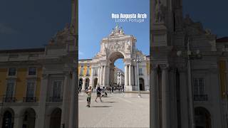 ruaaugusta arch lisbon portugal [upl. by Ennahtebazile849]