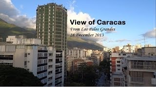 View of Caracas from Los Palos Grandes [upl. by Bullen]