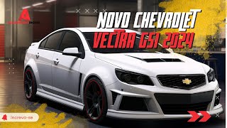 Novo Chevrolet Vectra GSI 2024 O retorno triunfal do clássico brasileiro [upl. by Myranda]