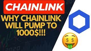 Why Chainlink will PUMP to 1000 USD [upl. by Inaffit]