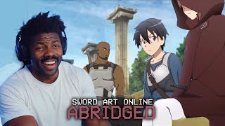 Its Getting More Unhinged  SAO Abridged Ep 2 Reaction reloaded [upl. by Boaten]