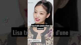 LISA TRAITÉ JENNIE DUN CONASSÉ SUR LE RÉSEAUX lisa kpop varane oqtf Léon demain nous appartient [upl. by Ibur]