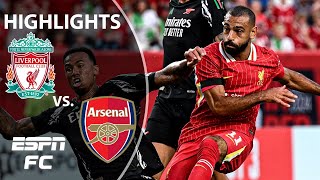 Liverpool vs Arsenal in Philadelphia  Highlights  ESPN FC [upl. by Ellehcyt]