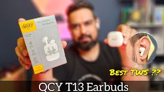 QCY T13 Wireless Earbuds Review  Best TWS [upl. by Leuqar817]