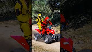 Red man helps yellow man  GTA V  shorts 60 [upl. by Eniamat]