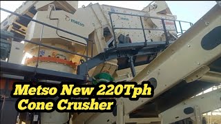 Metso GP 220 Cone Crusher [upl. by Sanford182]