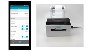 How to Dotmax Printer print waybill via Android APP I Dream Tech [upl. by Nitfa]