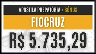 Concurso FIOCRUZ 2023  Material EXCLUSIVO para Analista de Gestão [upl. by Hays]