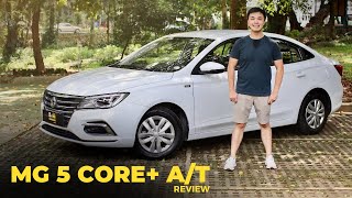 2022 MG 5 Core Plus AT Review [upl. by Otreblif]