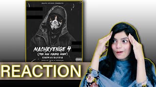 Machayenge 4 Emiway Bantai REACTION  Official Music Video  EMIWAY VS KRSNA  ACHA SORRY [upl. by Ahsemat]