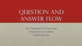 Question and Answer Flow [upl. by Anerul]