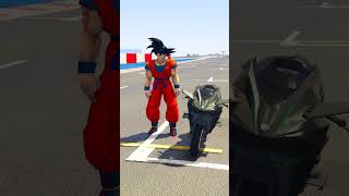 GTA V  NINJA H2R VS ONE WHEEL BIKE IN GTA 5  gta gta5thar shorts viral gta gta5 [upl. by Qerat]