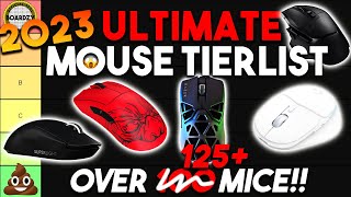 2023 ULTIMATE Gaming Mouse Tier List OVER 125 MICE [upl. by Nolyat]