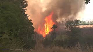 500 Acre Fire Tears Through Neighborhood Multiple Homes Destroyed [upl. by Debi889]