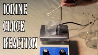 Amazing Iodine Clock  Chemical Reaction [upl. by Maisey699]