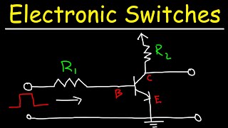 BJT Transistors  Electronics Switches and Inverters [upl. by Sitoeht]