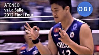 Ateneo vs La Salle Final Four UAAP Season 75 2012 [upl. by Retrac]