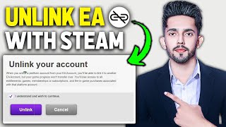 How to Unlink EA Account on Steam 2024 Updated Way [upl. by Ailahtan]