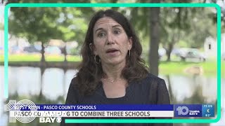 Pasco County working to combine 3 schools [upl. by Nahoj]