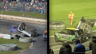 Cowdenbeath Crash Compilation Banger World Cup 2024 Meeting [upl. by Hoskinson]