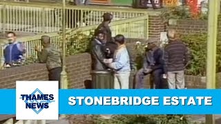 Stonebridge Estate  1980s Housing Estate  1980s London  TN87129039 [upl. by Milas]