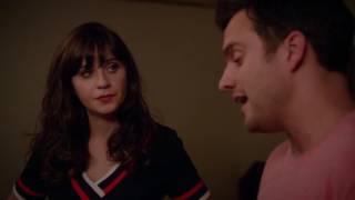 New Girl Nick amp Jess 3x23 9 Ness open up [upl. by Sebastien]