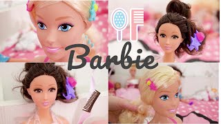 Lalka Barbie u fryzjera [upl. by Anderer]