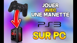 TUTO 2024  JOUER AVEC UNE MANETTE PS3 SUR PC  Windows 10 [upl. by Ydollem]