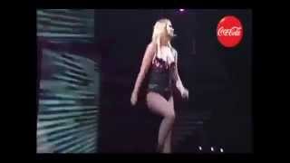 Britney Spears Singing quotI Wanna Goquot COMPLETELY LIVE [upl. by Minor]